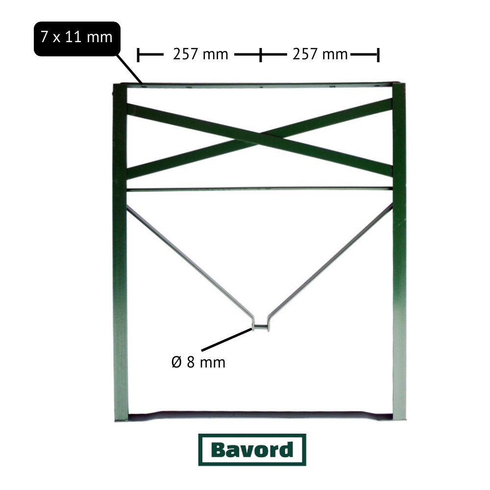 Asztalláb XL 70 cm PREMIUM - sorpad garnitura - 3